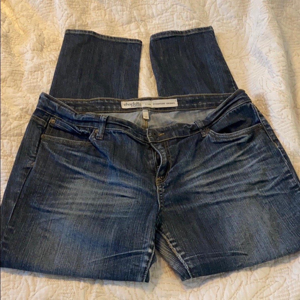 Charlotte Russe skinny jeans ⭐️short length⭐️